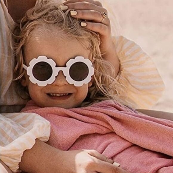 NEW! Kids Round Flower Sunglasses, Cute Daisy Glasses for Toddler Girls … - Picture 9 of 9